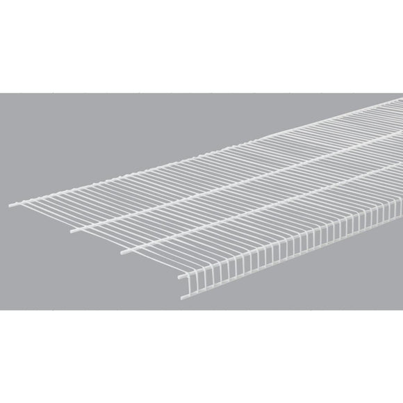 ClosetMaid SuperSlide 12 Ft. W. x 20 In. D. Ventilated Closet Shelf, White