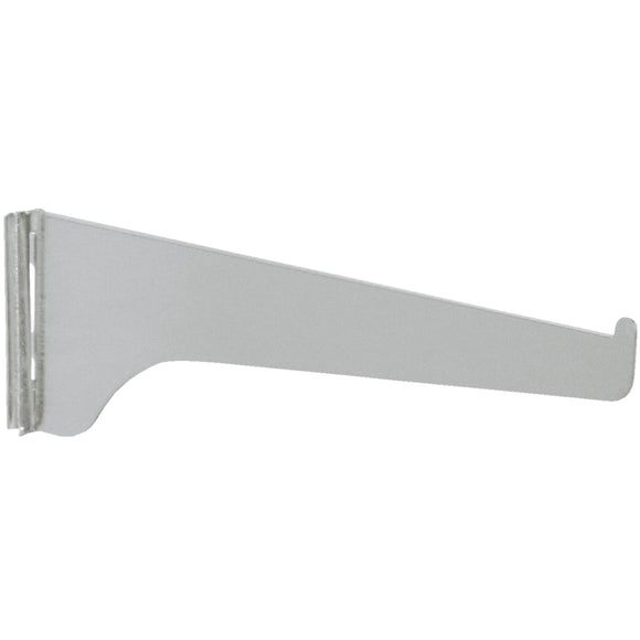Knape & Vogt 180 Series 14 In. Anochrome Steel Regular-Duty Single-Slot Shelf Bracket