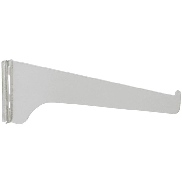 Knape & Vogt 180 Series 16 In. Anochrome Steel Regular-Duty Single-Slot Shelf Bracket