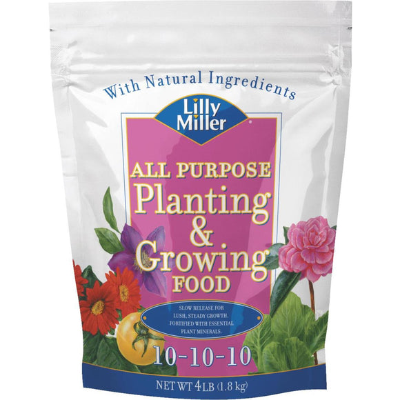 Lilly Miller 4 Lb. 10-10-10 All Purpose Dry Plant Food
