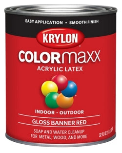 Krylon COLORmaxx paint Red