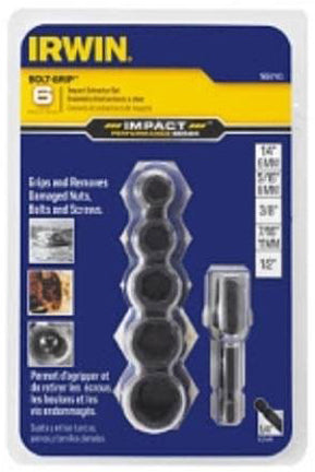IMPACT BOLT GRIP 6 PC SET CARBON STEEL