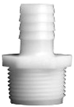 MALE ADAPTER 1/4X1/4 NYLON