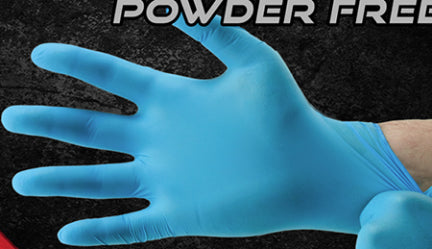 NITRILE GLOVE 100 CT 4 MIL X-LG BLUE