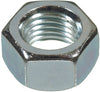 NUT HEX 3/8-16 ZINC 10 LB BOX
