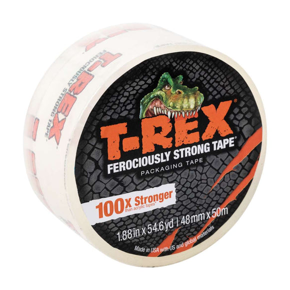 T-Rex® Packing Tape - Clear, 1.88 in. x 54.6 yd.