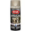 Krylon K04291000 Ultra Flat Camouflage Paint, Camo Khaki ~ 11 oz. Aerosol