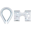 National N100-266 .25& 3/8 Rope Clamp