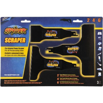 SM Prods 00134 Multi Pk Spyder Scraper