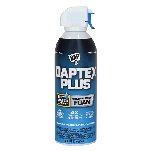 DAP Daptex® Plus Multi-Purpose Foam Sealant 12 oz Bright White