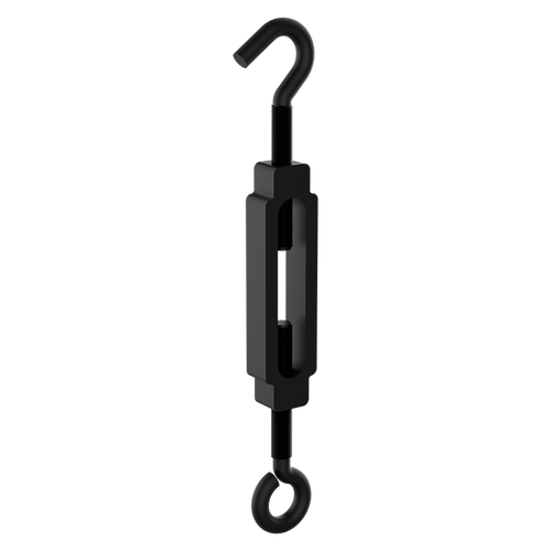 National Hardware Turnbuckle Hook and Eye 1/4 X 7-1/2, Storm Shine