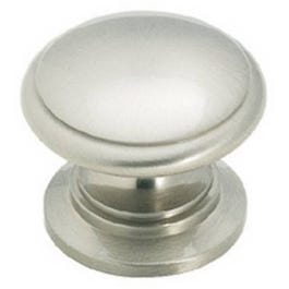 1.25-In. Satin Nickel Cabinet Knob