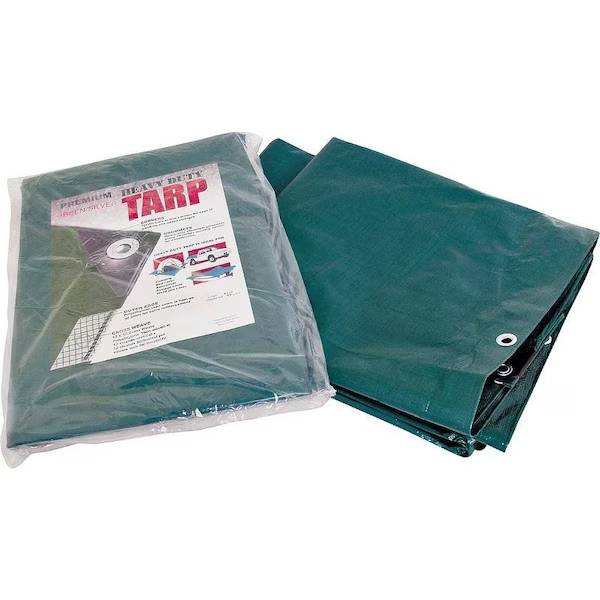 ProSource 20 ft x 40 ft Tarp, Green/Silver - Serving WA, ID, NY, ID ...