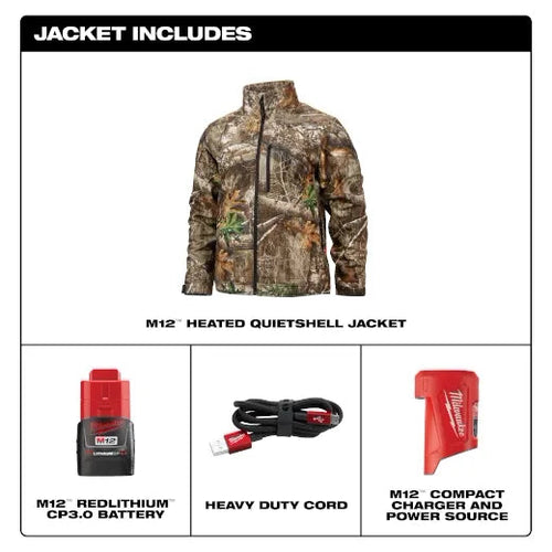 Milwaukee M12™ Heated QUIETSHELL Jacket Kit
