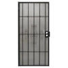 Regal Series Security Door, Black Steel, 38.5 x 81.5-In.