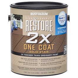 Restore 2X Deck & Concrete Resurfacer, Tint Base, Solid Stain, Gallon