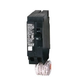 Self-Test GFCI Breaker, Single Pole, 20-Amp