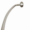 Shower Rod, Curved, Adjustable, Brushed Nickel