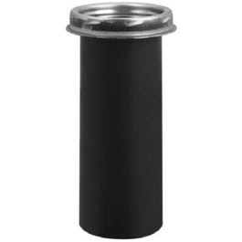 Stove Pipe Dripless Smoke Pipe Adapter with Coupler, 8-In.