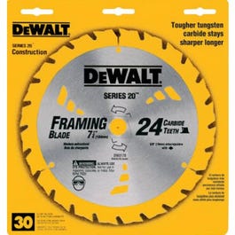 Thin-Kerf Framing Blade, 7.25-In., 24-Teeth