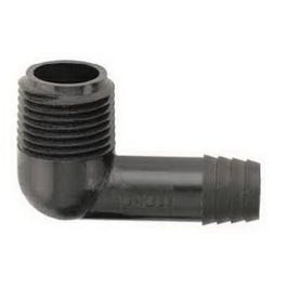 Underground Sprinkler Male Funny Pipe Elbow, 3/8-In. x 1/2-In.