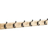 Stanley 27 In. Oil Rubbed Bronze/Natural Hook Rail