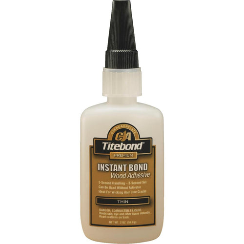 Titebond 2 Oz. Instant Bond Thin Viscosity CA Wood Glue