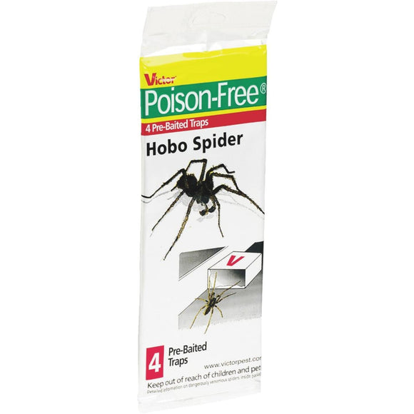 Victor Indoor Glue Hobo Spider Trap (4-Pack)
