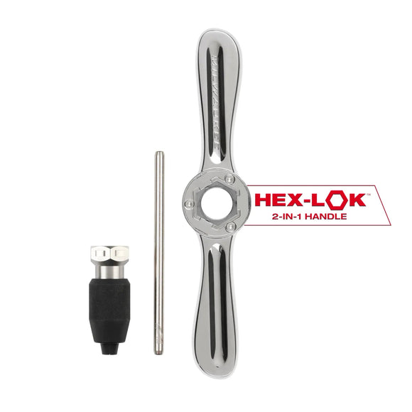 Milwaukee Hex-LOK™ 2-in-1 Tap and Die Threading Handle & Tap Collet