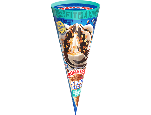 Nestle Drumstick® King Size Vanilla with Chocolatey Swirls Sundae Cone