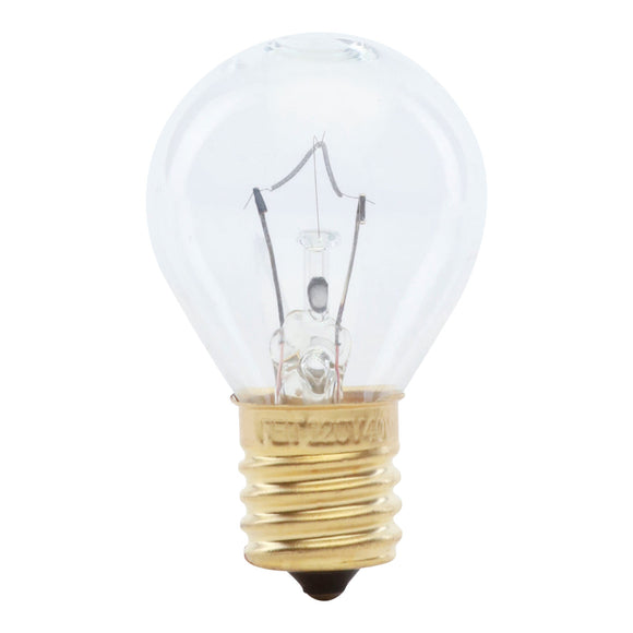 Feit Electric 40W Soft White (2700K) Globe Shape S11 E17 Base High Intensity Incandescent Light Bulb