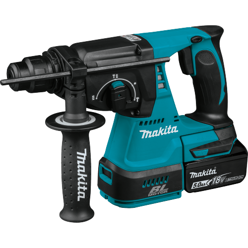 Makita 18V LXT® Lithium‑Ion Brushless Cordless 1 SDS‑PLUS Rotary Hammer Kit (5.0Ah)