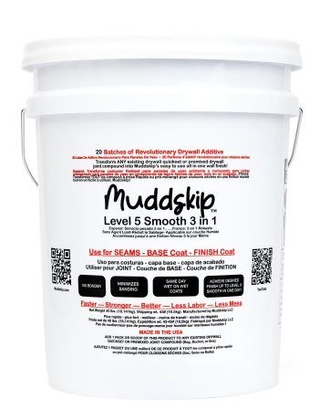 Muddskip Level 5 Smooth 3in1 Drywall Additive