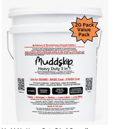 Muddskip Heavy Duty Basecoat Drywall Additive