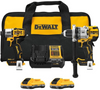 DEWALT MAX XR DCK2101QQ2 Combo Kit, Battery Included, 4 Ah, 20 V, Lithium-Ion
