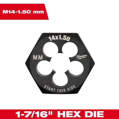 Milwaukee 1-7/16 Hex Threading Dies