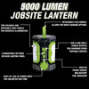PowerSmith Voyager Jobsite Lantern With 3-Way Power Battery Included