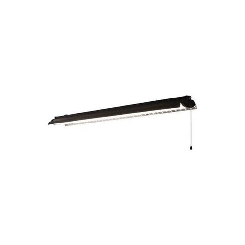 Cooper Lighting 4 Ft. LED Shop Light Fixture with Black Finish