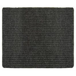 Carpet Runner, Concord, Charcoal Polypropylene, 3 x 4-Ft.