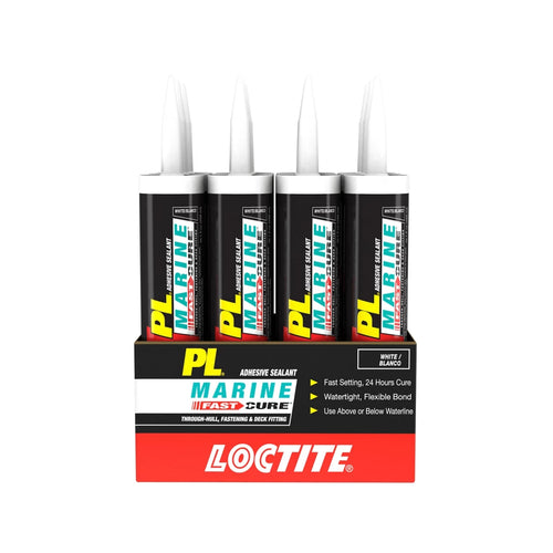 Loctite PL Marine Fast Cure, White, 10.1 oz