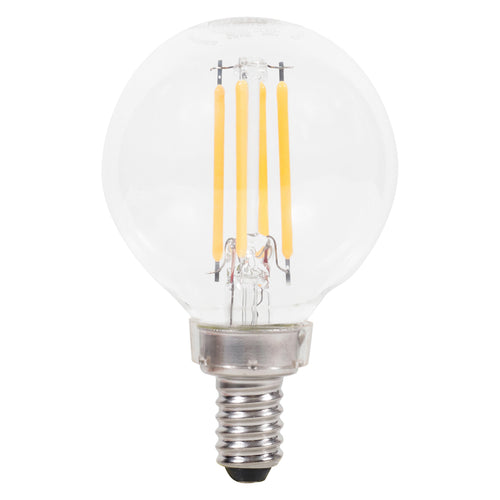 Sylvania TruWave G16.5 Lamp 4W Candelabra CL DIM 5000K 2PK