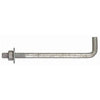 Galvanized Anchor Bolt With Nuts/Washers, 1/2 x 8-In., 50-Pk.